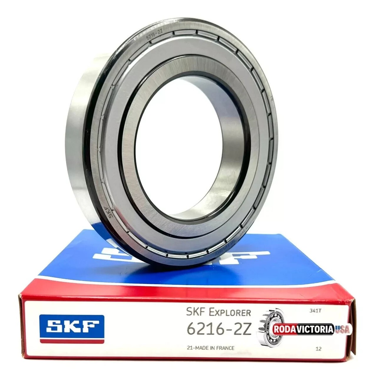 SKF 6216 ZZ C3 DEEP GROOVE BALL BEARING, METAL SHIELDED 80x140x26
