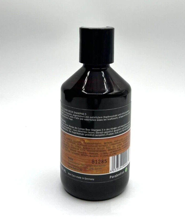 GENTLEHEAD Lemon Beer Shampoo mit Hopfenextrakt 250 ml G23 - Bild 2 von 2