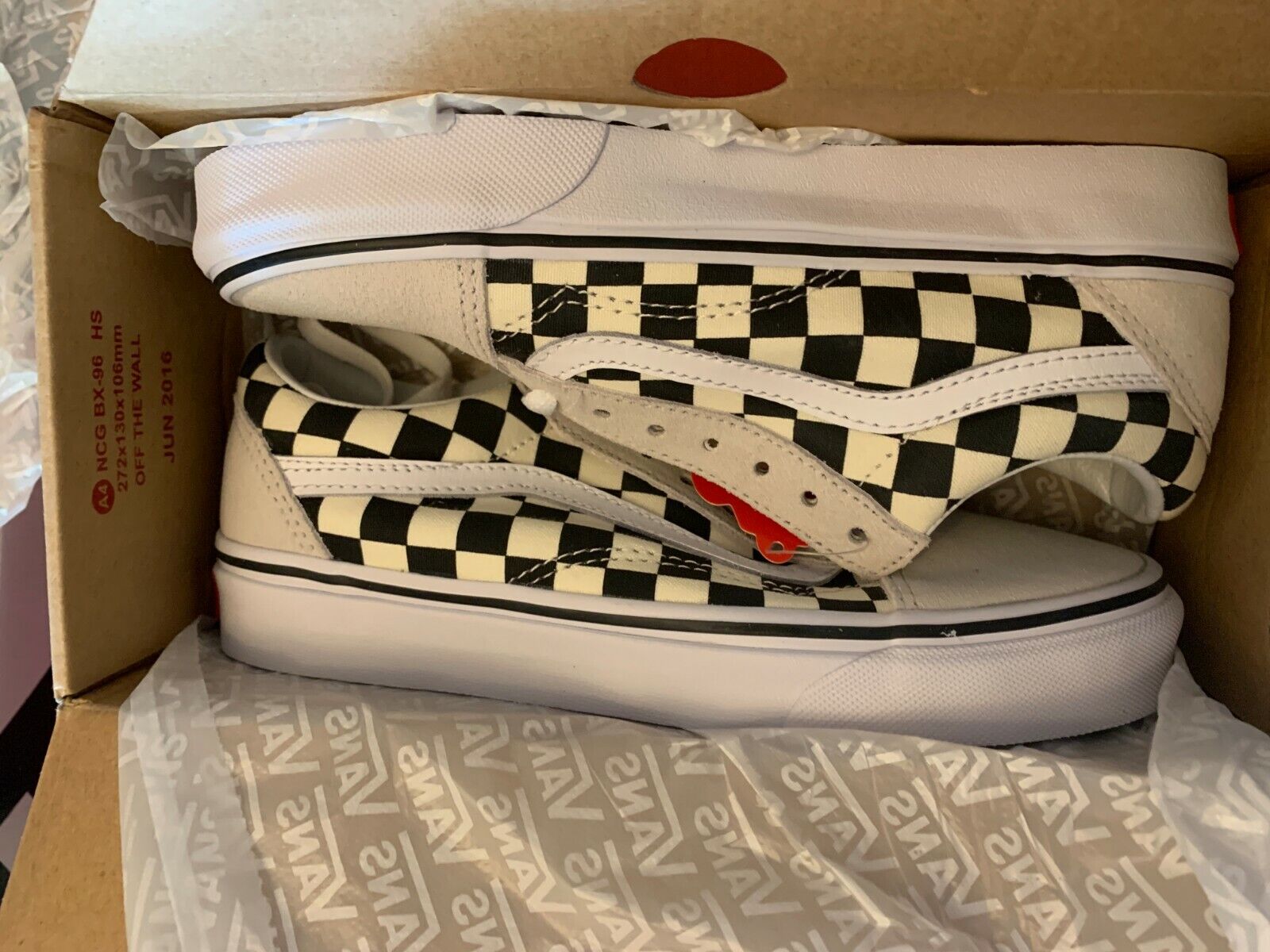 VANS OLD SKOOL CHECKERBOARD WHITE S Same day shipping BLACK MENapos;S Ranking TOP9 VN0A38G127K