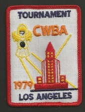 CWBA TOURNAMENT LOS ANGELES 1979 VINTAGE PATCH 3 "