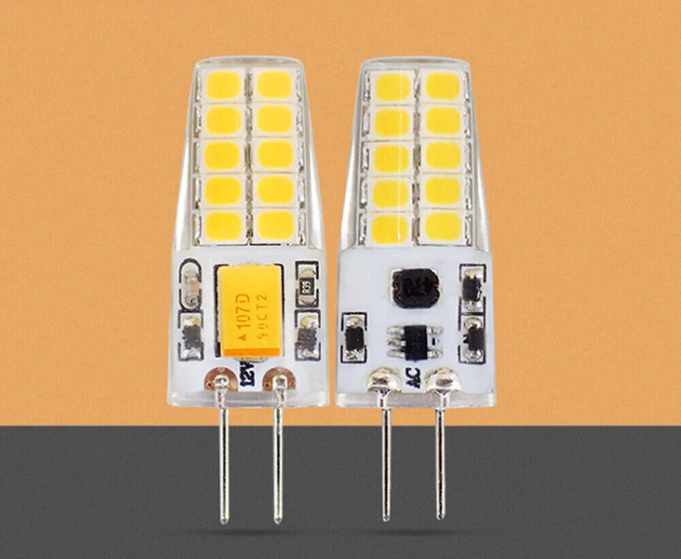 2x GY6,35/G6.35 LED SMD AC/DC12V Sparlampe Leuchtmittel Birne Lampe Warmweiß - Bild 3 von 4