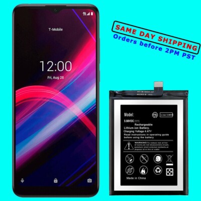 Upgraded 4100mAh Replaceable TLp038D1 Battery Fits TCL 10L T770B Android phone