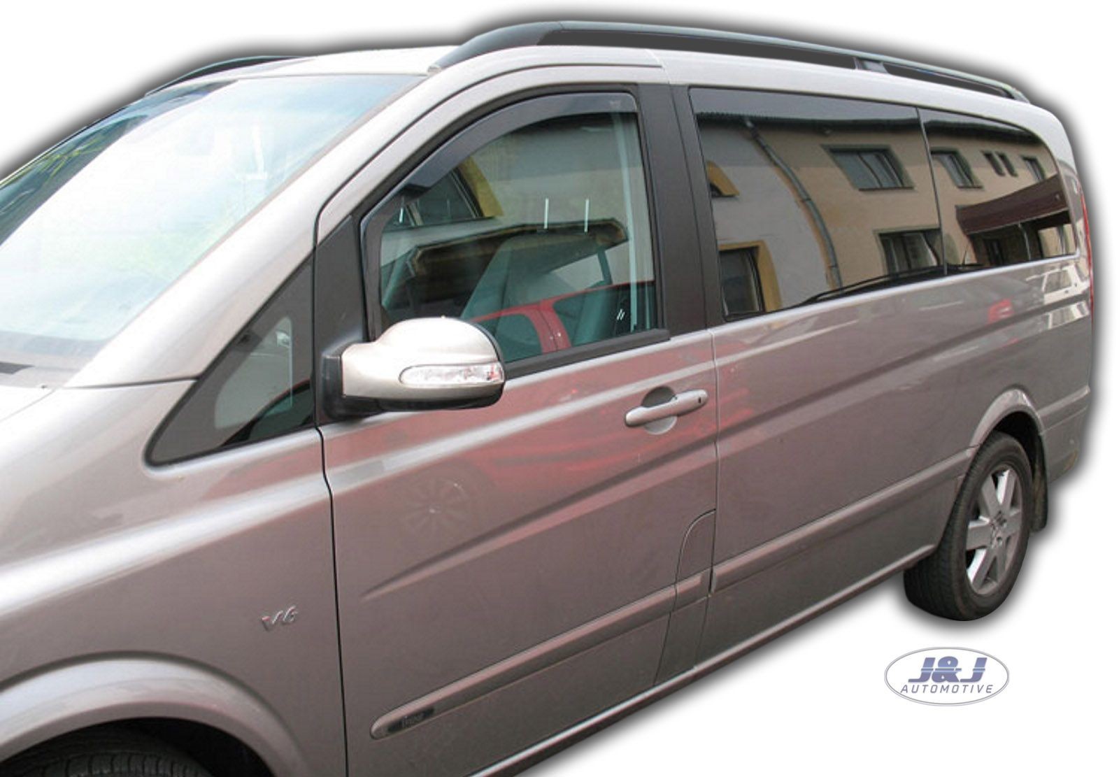 Déflecteurs de vitre Mercedes Viano W639 pour voyager au frais et s'endormir en van