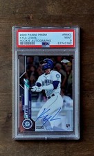 2020 KYLE LEWIS Topps Chrome Draft ON CARD AUTO Autograph PSA 9 Rookie #RAKL 