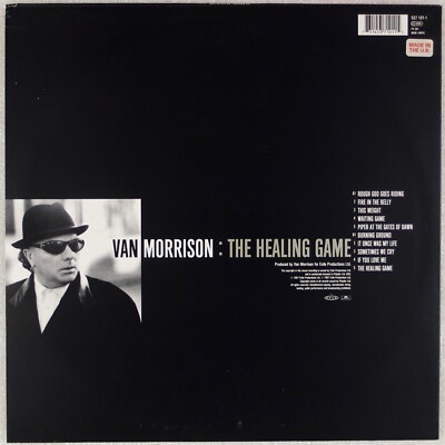 VAN MORRISON: The Healing Game UK '97 1st Press LP NM Vinyl Blues