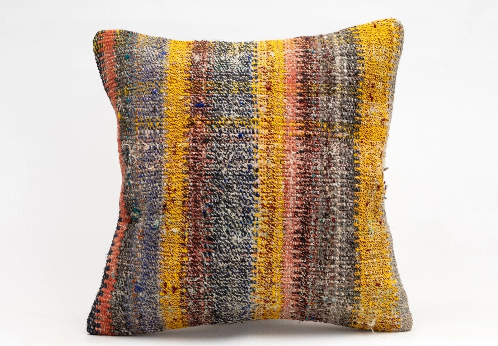 Decorative Pillow Cover, 16x16 in, Ethnic Pillow, Throw Pillow, Sofa Cushion