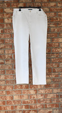 Talbots Simply Flattering White Ankle Pants Size 14 NWT