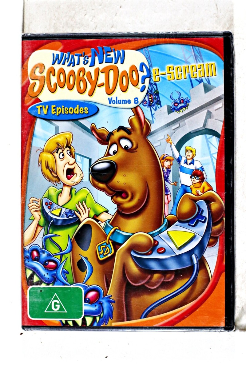 What's New Scooby Doo?-E-Scream! : Vol 8 (DVD, 2002) for