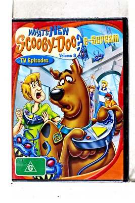 What's New Scooby Doo?-E-Scream! : Vol 8 (DVD, 2002) for sale