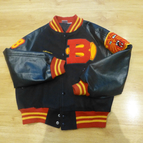 Vintage jacket Matt’s Jacket Co- Cheerleader 50s-60s Football Jacket , free post - Picture 10 of 12
