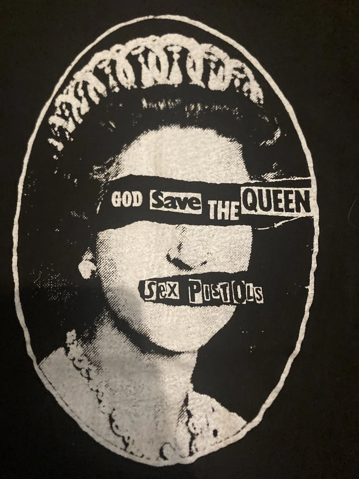 Sex Pistols vintage t-shirt Black Flag Dead Kennedys Clash Damned Exploited punk - Image 4 of 4