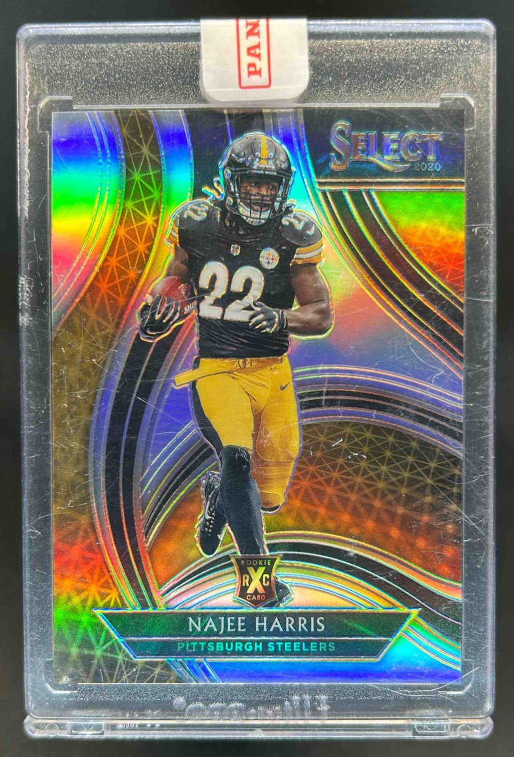 2020 Select Najee Harris Rookie RC XRC #406 Steelers