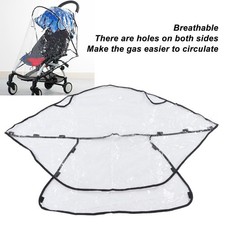 Stroller Rain Cover Universal Stroller Accessory Waterproof Windproof Baby