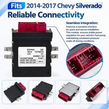 Black Fuel Pump Control Module Replacement 16147276073 Compatible with BMW X5 X6