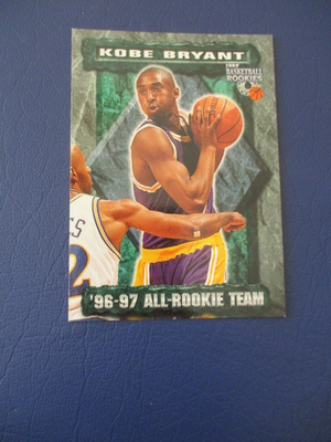 1997-98 The Score Board #83 Kobe Bryant 96-97 All-Rookie Team RC