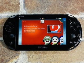 PS Vita Black PCH 2000 SONY PlayStation Japan Tested 4GB Charger No.4D DDP