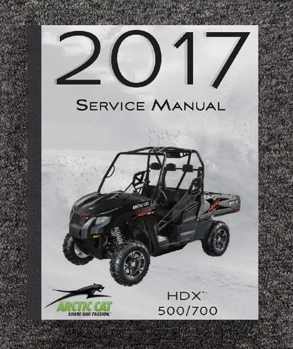 500 700 2017 UTV SIDE BY SIDE SERVICE MANUAL FITS ARCTIC CAT HDX XT EPS 2261-043