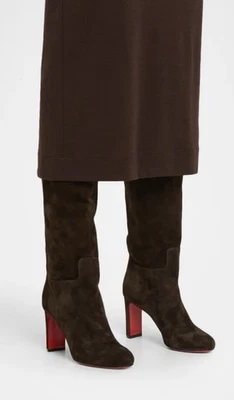 Christian Louboutin Women's Suede Upper Brown for sale | eBay