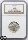 1921 Standing Liberty Quarter NGC MS 63 ** Outstanding RARE Key Date, Bids 2500!