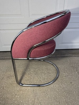 Highly Polished Burgundy MCM Art Deco Club/Tub Armchair by Anton Lorenz Thonet
