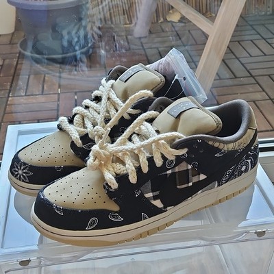 Nike SB Dunk Low Travis Scott - Gr. 44 / US 10 - Neu (Ohne Box)