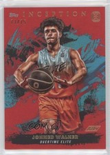 2021-22 Topps Inception OTE Overtime Elite Red 73/75 Johned Walker #66 4z8