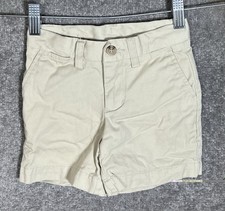 Ralph Lauren Classic Polo Chino Shorts Boys Sz 2/2T Khaki Cotton 5 Pocket Preppy