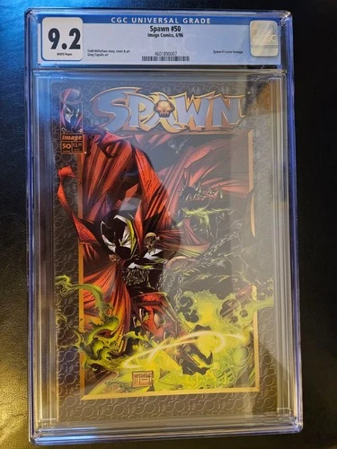 Image Spawn # 50 June 1996 CGC Grade Of 9.2 Comic Book McFarlane Capullo