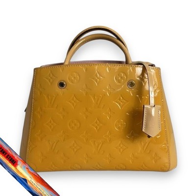 Louis Vuitton Montaigne BB Monogram Vernis Emaille Tasche M50173