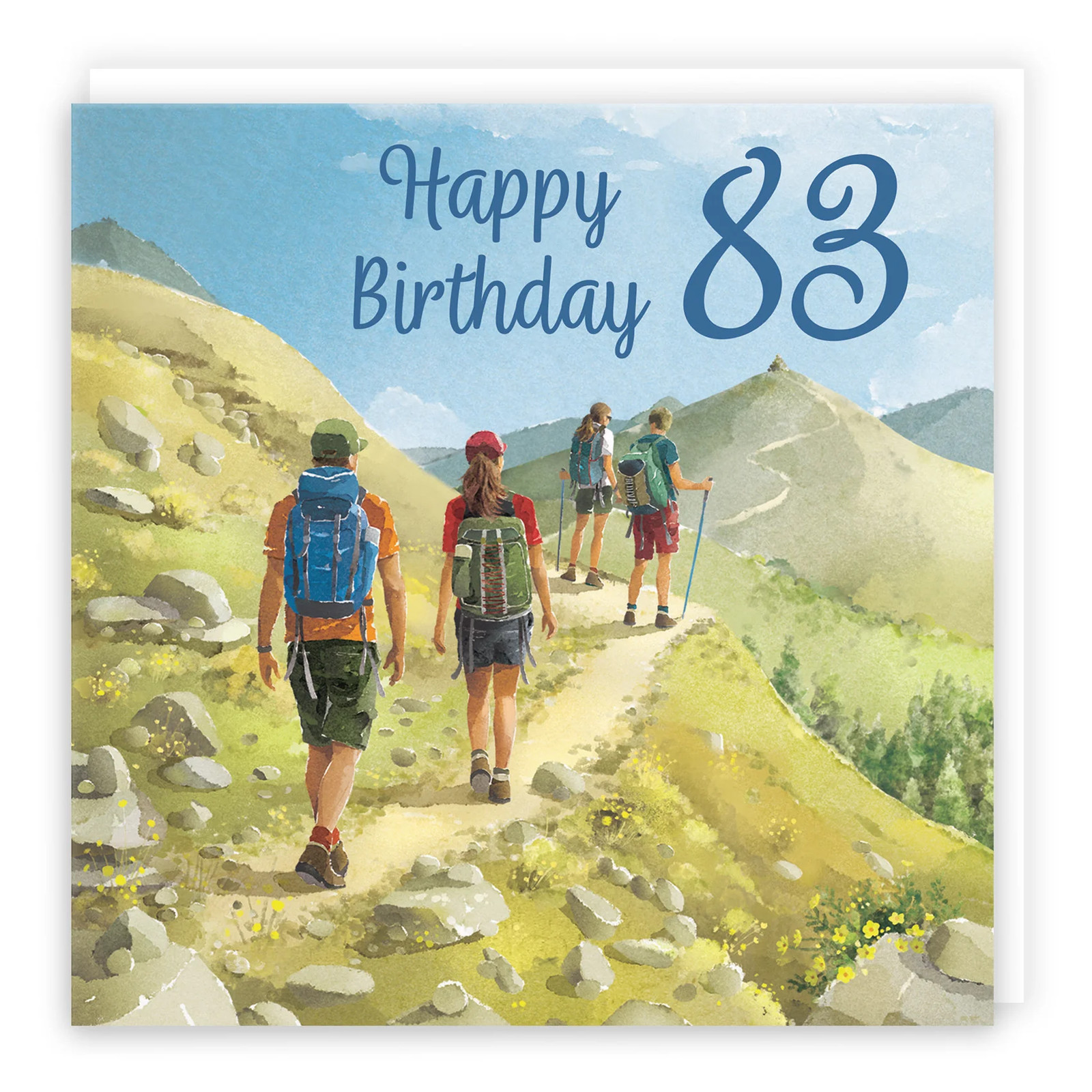 83rd Walking Birthday Card Milo's Gallery