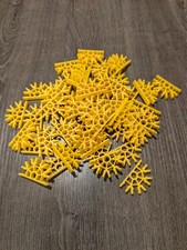 K'nex yellow 5 way connector x 50