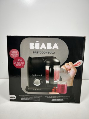 Beaba Babycook Solo 4 In 1 Baby Food Processor, 4.7 Cup Capacity Black 912859