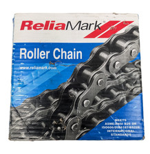 Relia Mark 40-1 RIV 10FT RM Single Strand Riveted Roller Chain 1/2 Pitch 10FT