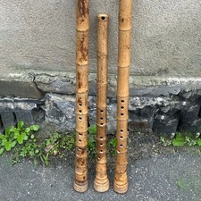 8 Holes Chinese Vertical Bamboo Flute G/F Key Traditional Xiao Beginner Adult