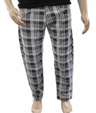 Picaldi New Zicco 473 Denim Karottenhose Diamond Herren Hose Stretch  Kariert