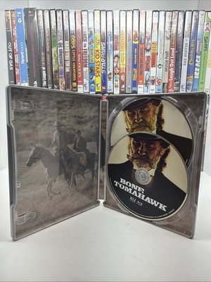 Bone Tomahawk (Blu-Ray + DVD) Steelbook w/ J-C OOP RARE