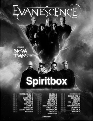 Evanescence World Tour 2026 North American Poster