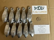 12 oz River Bank Fishing Sinkers Veteran Owned Free Shipping