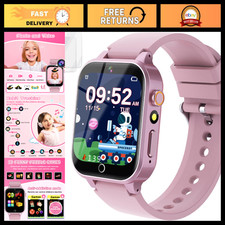 Kids Smart Watch for Girls 5-12, 39 Games, HD Touch Screen, Video Camera, Music