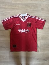 Liverpool Vintage Ian Rush Jersey Men’s M Adidas Home Kit Number 9