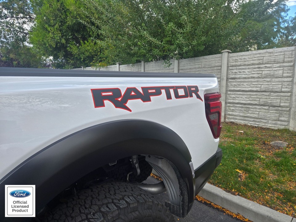Ford Raptor Rear Decal 2021-2026 Ford Raptor Rear Side Raptor- Comes In Pair Vinyl Decal | eBay