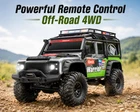 Powerful Off‑Road 1:10 Scale 4WD All‑Terrain Remote Control Car