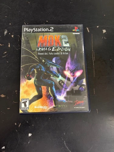 *USED MDK 2 Armageddon (Sony PlayStation 2 PS2) CIB