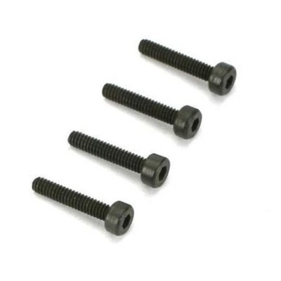 DU-BRO Part #2123 Metric Socket Head Cap Screws 3.0mm x 10 (4ct)   Black Oxide R