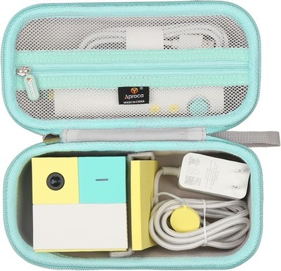 Elegant Green Zipper Storage Case for Nex Playground Game System Accessories