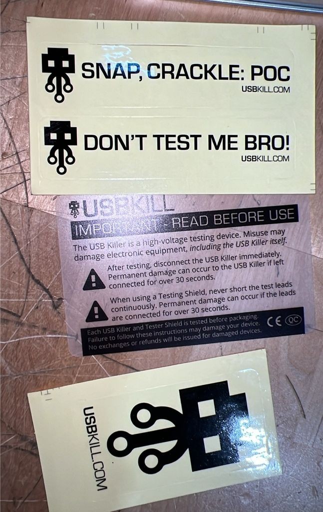 USB Killer Pro Kit Standard Set Used From Japan