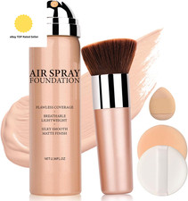 Makeup Foundation for Mature Skin,Silk Flawless Airbrush Foundation Makeup for O