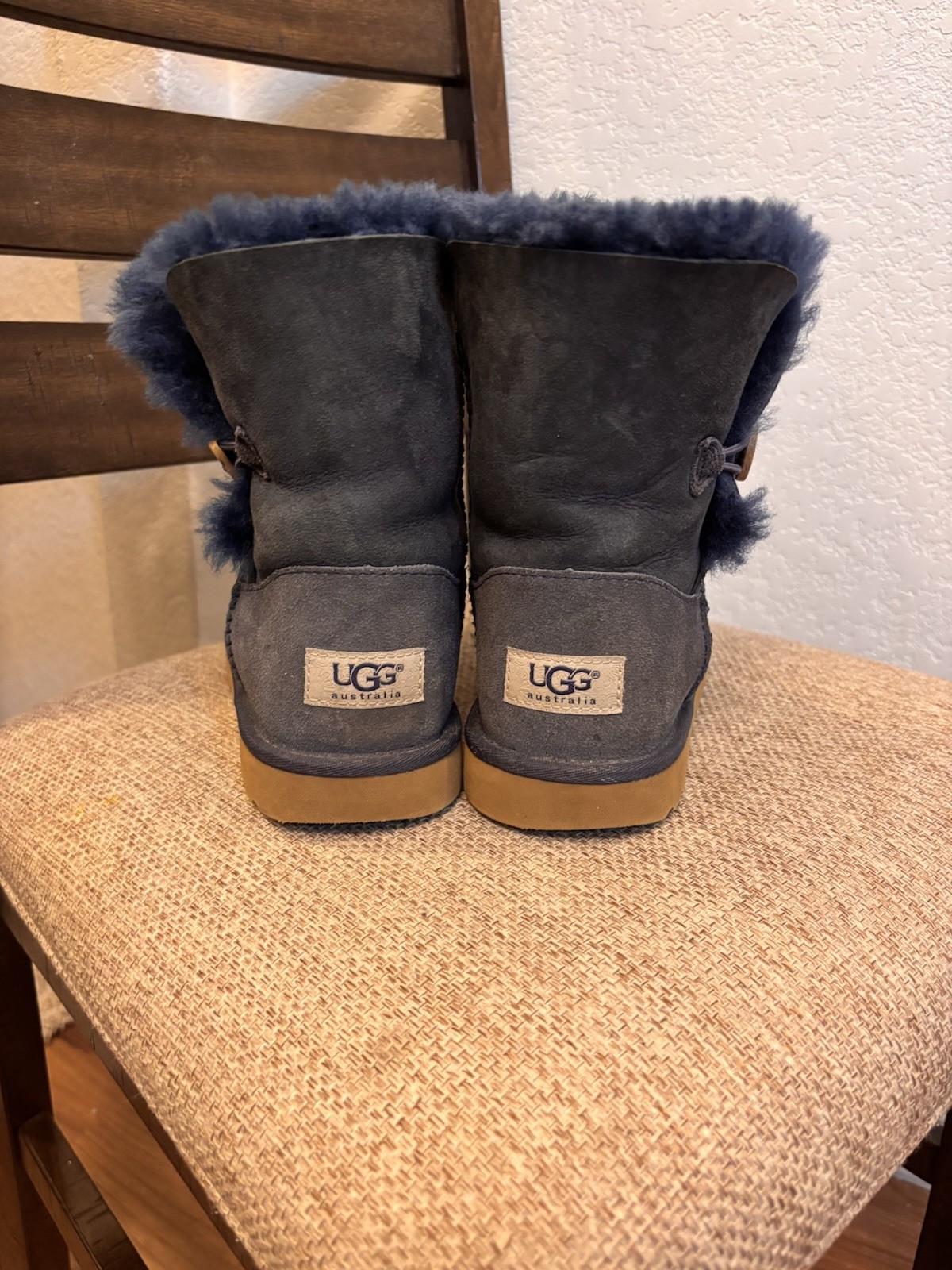 UGG Australia Bailey Button Shearling Mid-Calf Bo… - image 2