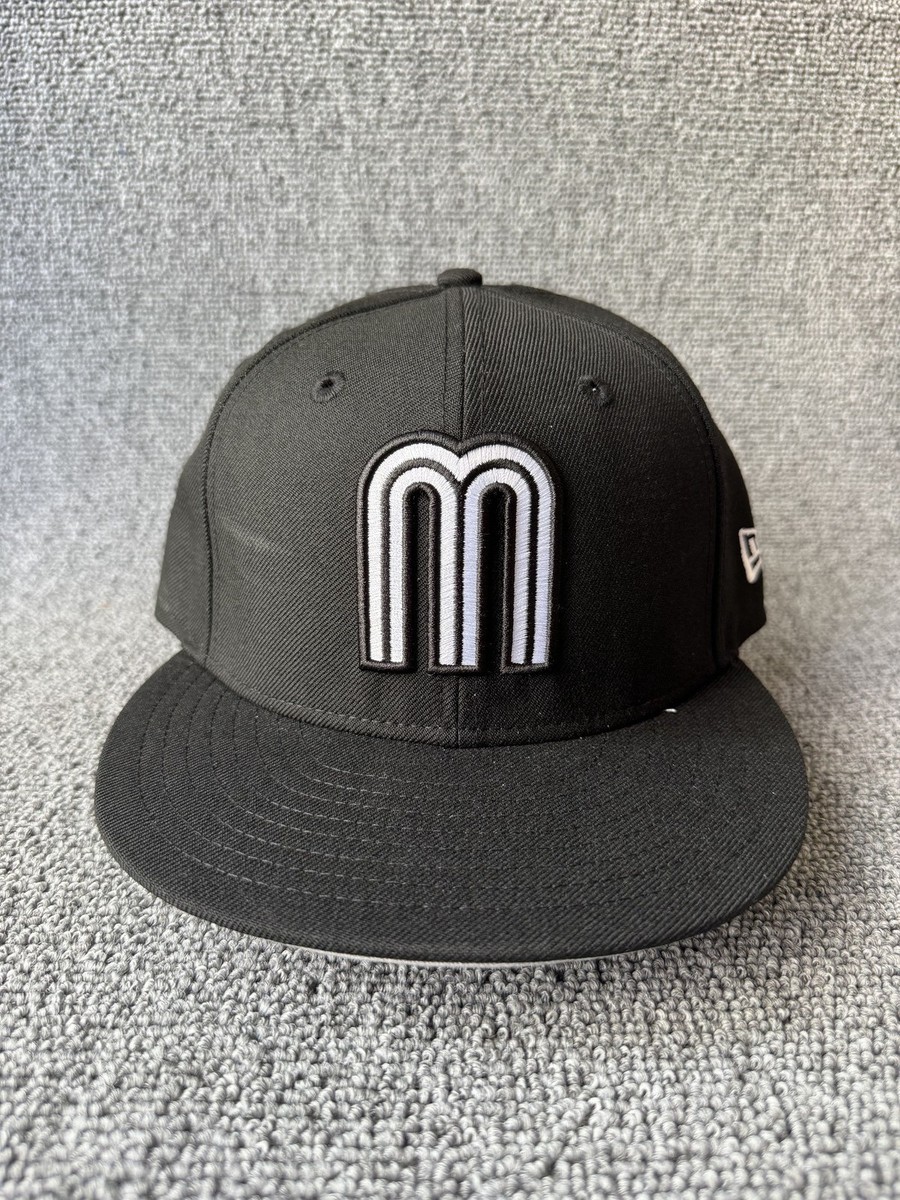 New Era Mexico Baseball 59FIFTY Fitted Black 7 1 4 Hat