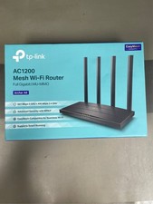 TP-Link AC1200 Wireless MU-MIMO Gigabit Router Archer A6 - Dual Band MU-MIMO 3